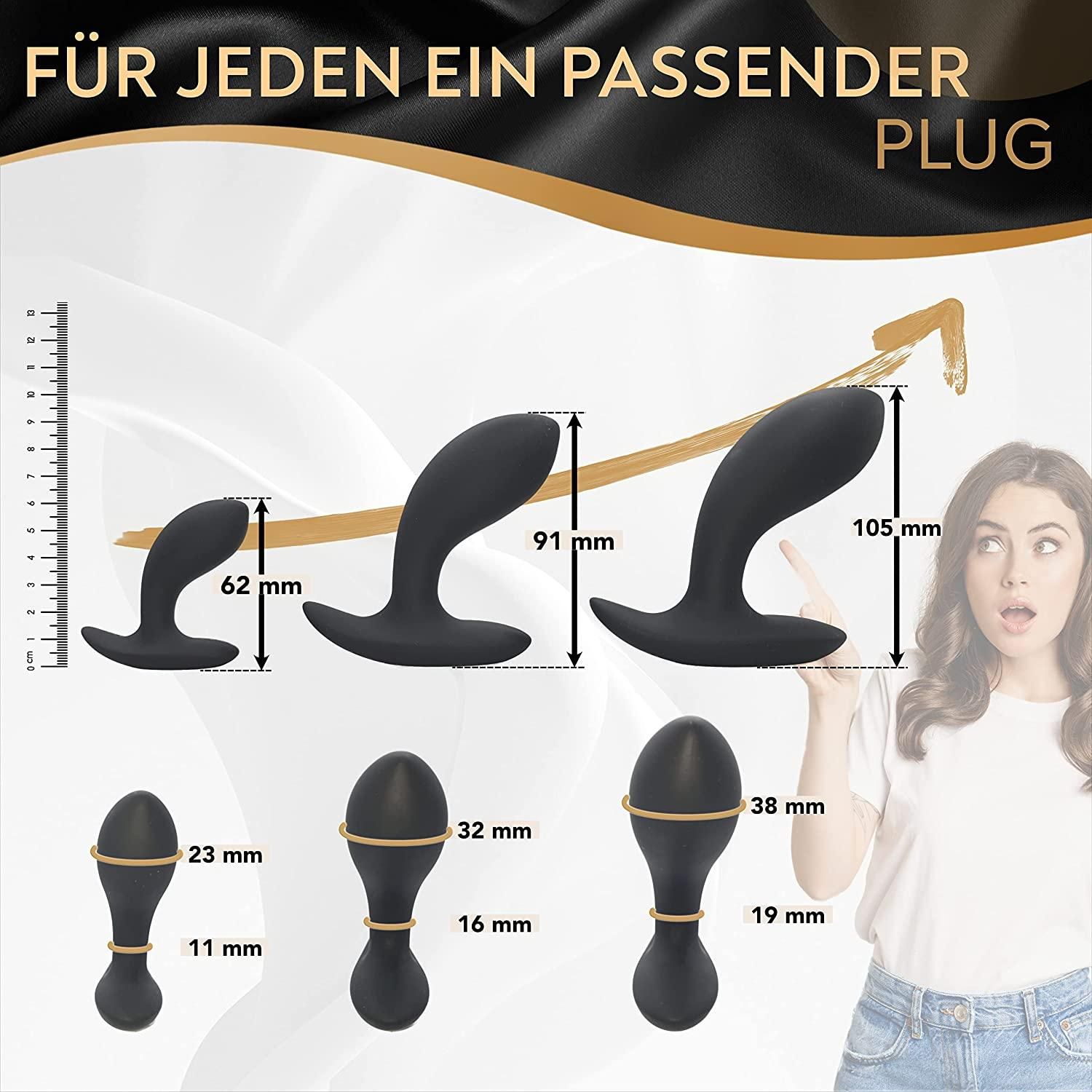 DaniChou TrioFit Analplug Set
