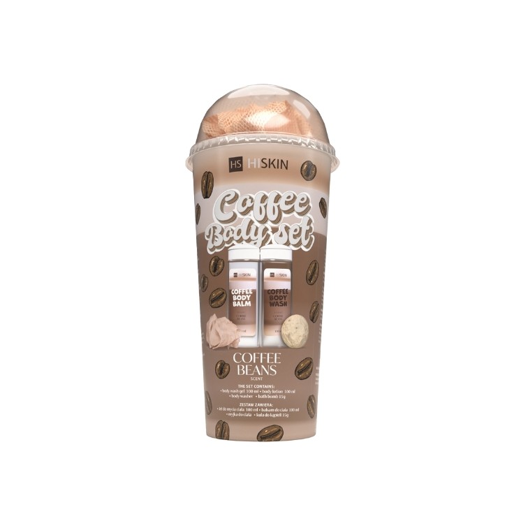 HiSkin Coffee Body Set Kaffee-Bade- und Körperpflegeset
