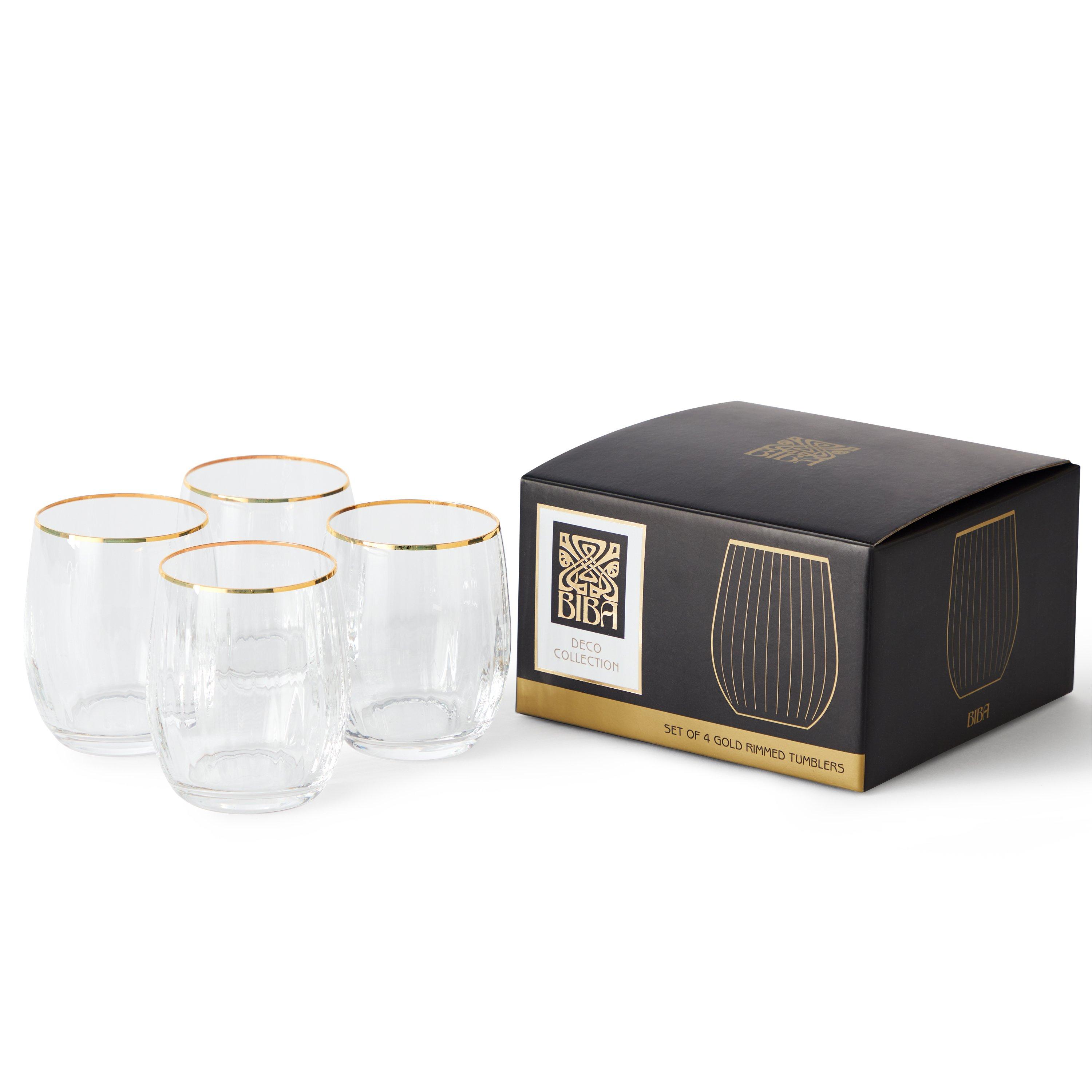 Biba Deco Tumbler Set of 4