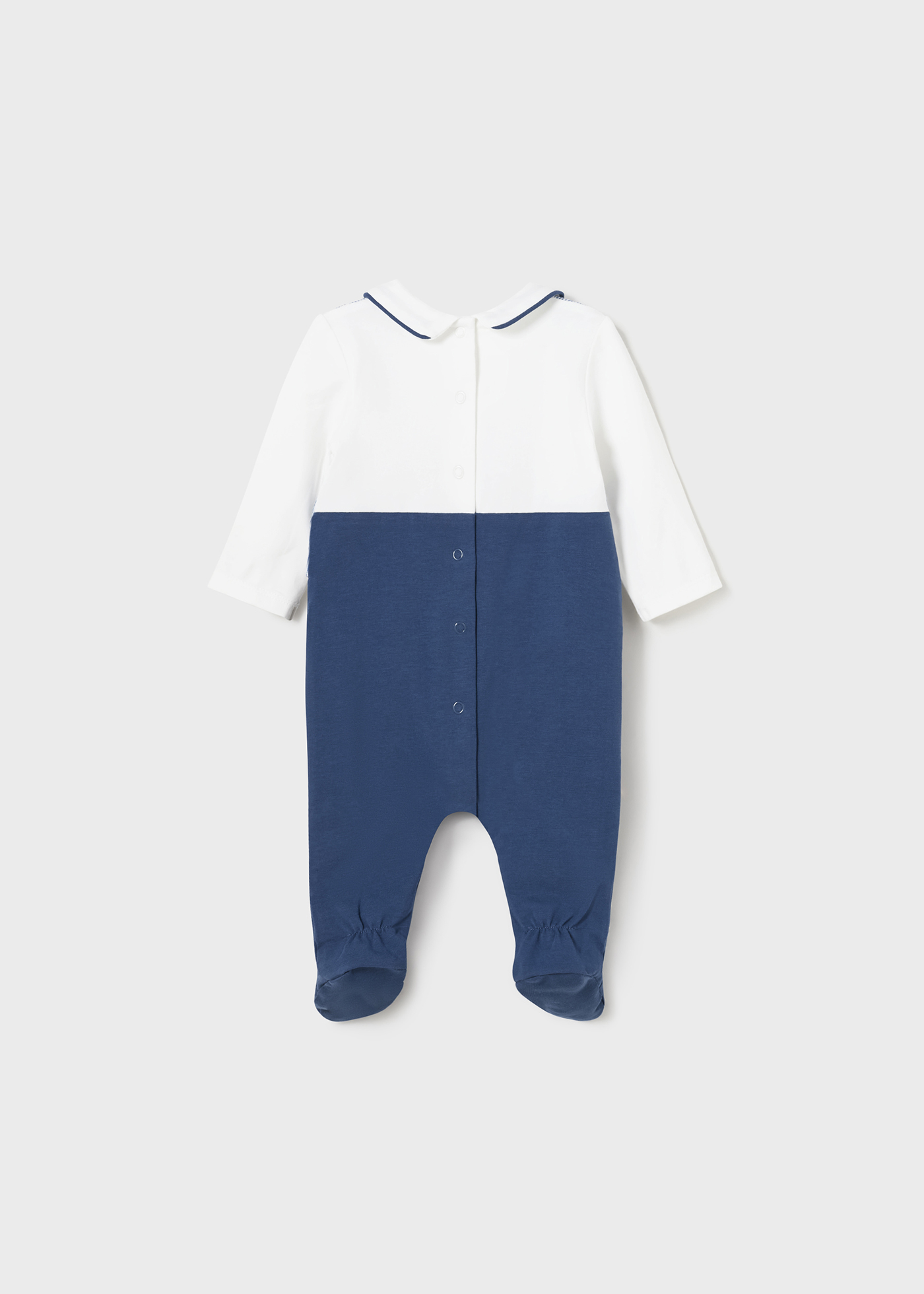 Conjunto de macacão Better Cotton Newborn Simulation na cor Cerúleo