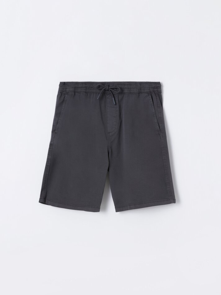 Bermuda jogger - Cinza Antracite