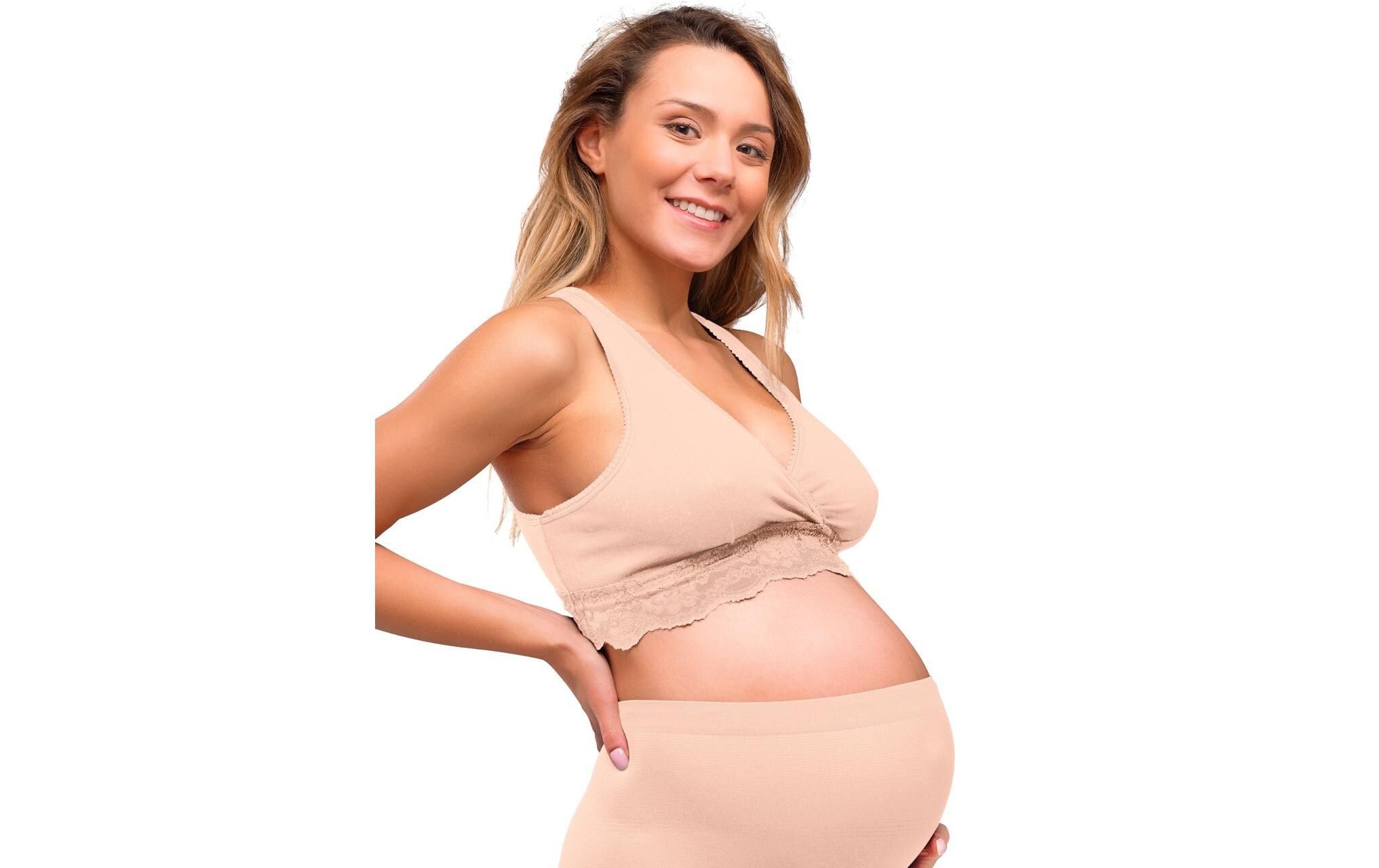 Still- und Schlaf-BH Crossover Beige SCrossover Still- und Schlaf-Bustier biologisch