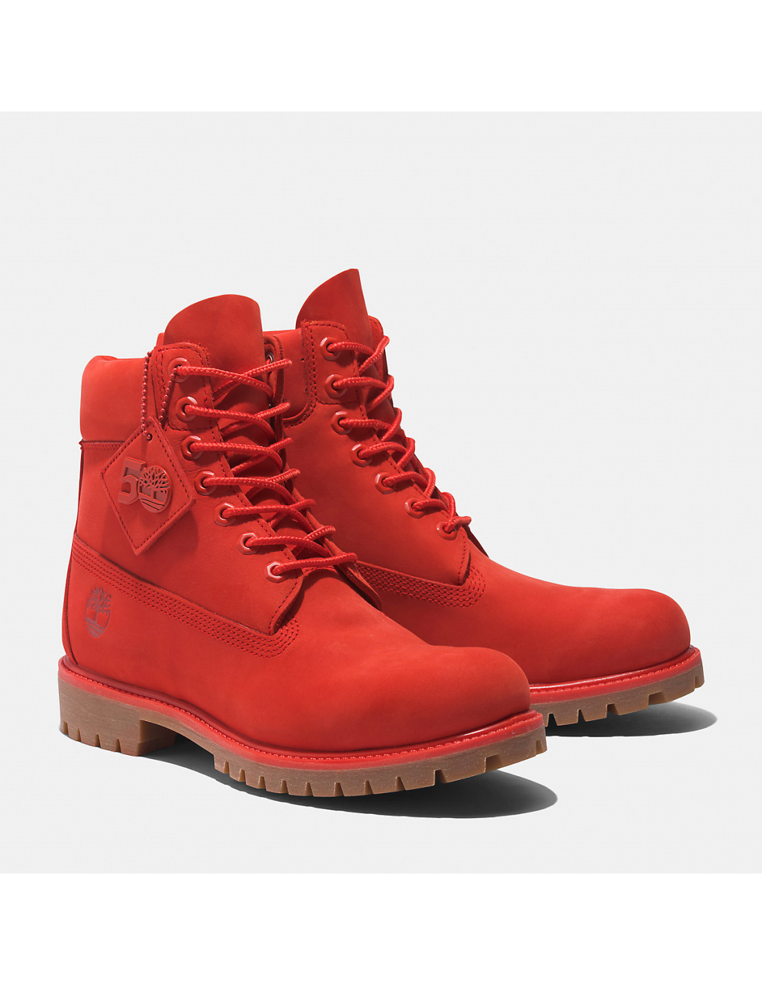 timberland Bottines Homme 6 inch prmium boot Rouge