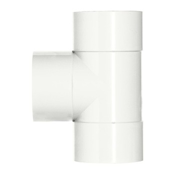 Martens PVC T-stuk 90° 3x Mof 32 x 32 mm Wit