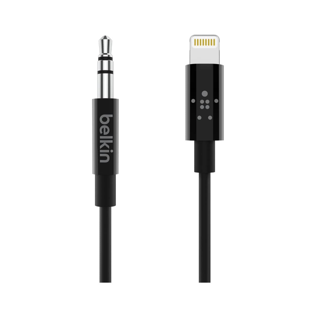 Belkin Lightning til 3,5 mm adapter 90 cm (sort)
