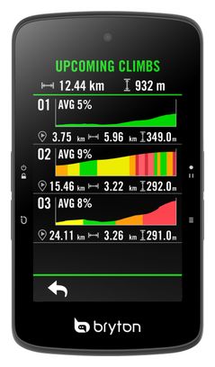 Compteur GPS Bryton Rider S800T (  Ceinture cardio / Capteurs Cadence & Vitesse)