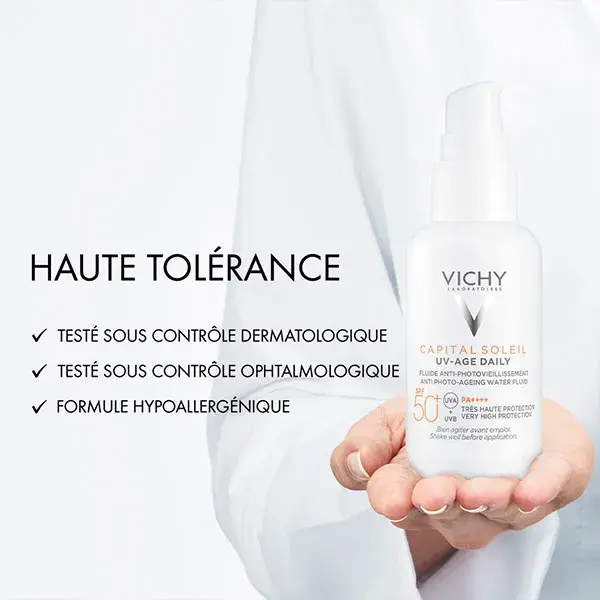 Vichy Capital Soleil UV-Age Pigment teinté Medium Fluide solaire SPF50+ 40ml