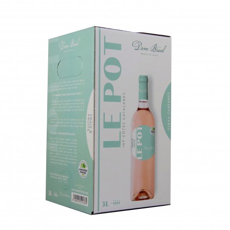 Dom Brial - Le Pot - Fontaine à Vin - Rosé - 3L
