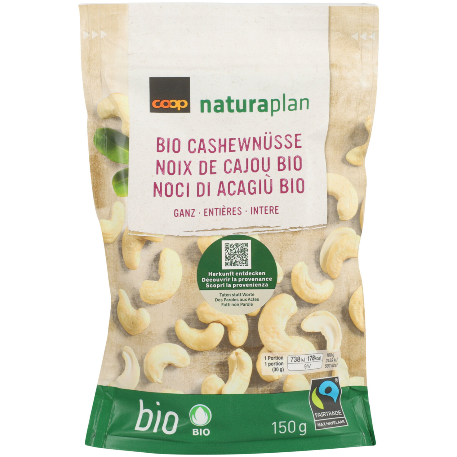 Naturaplan Bio Fairtrade Cashew