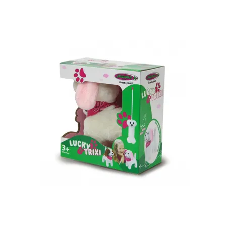 Jamara Trixi RC Plüschhund Weiß-Rosa 27MHz
