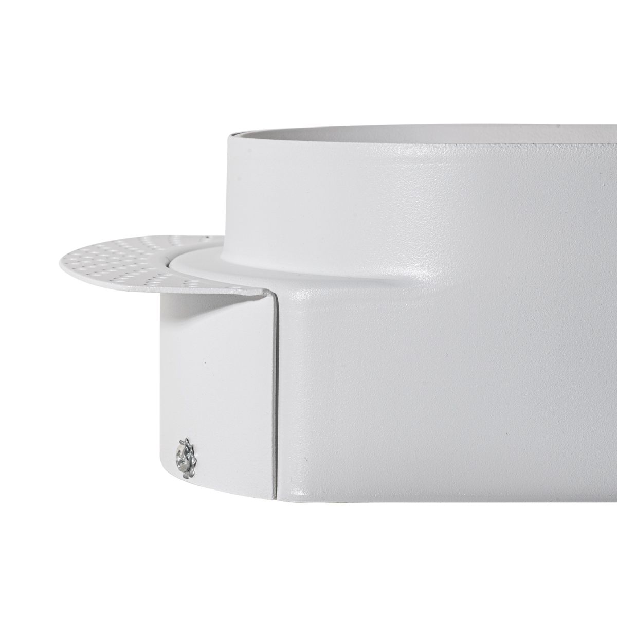 Afgeronde inbouwspot wit GU10 50mm 2-lichts - Hubs