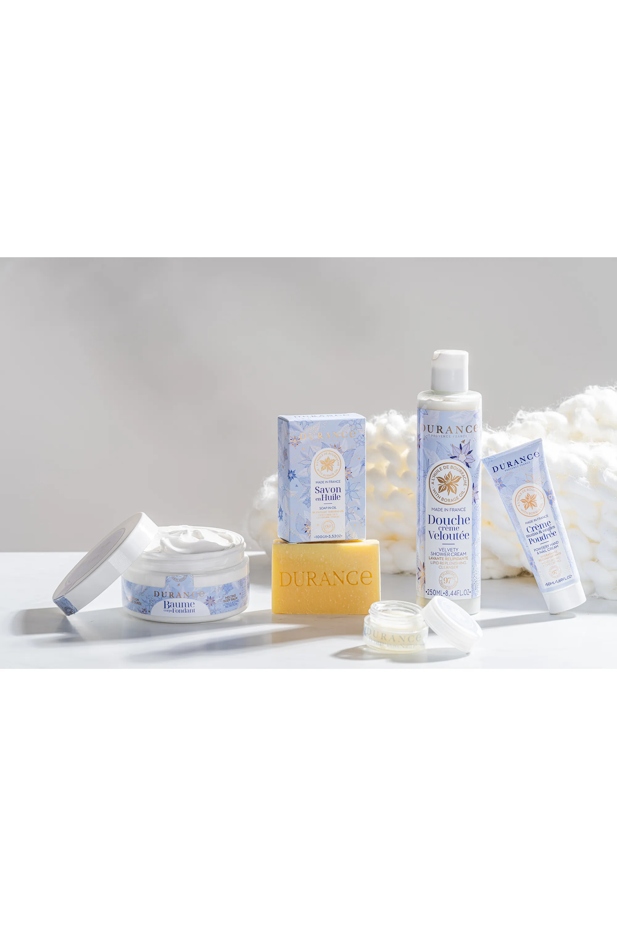 Durance Baume corps fondant à l’huile de bourrache-200 ml