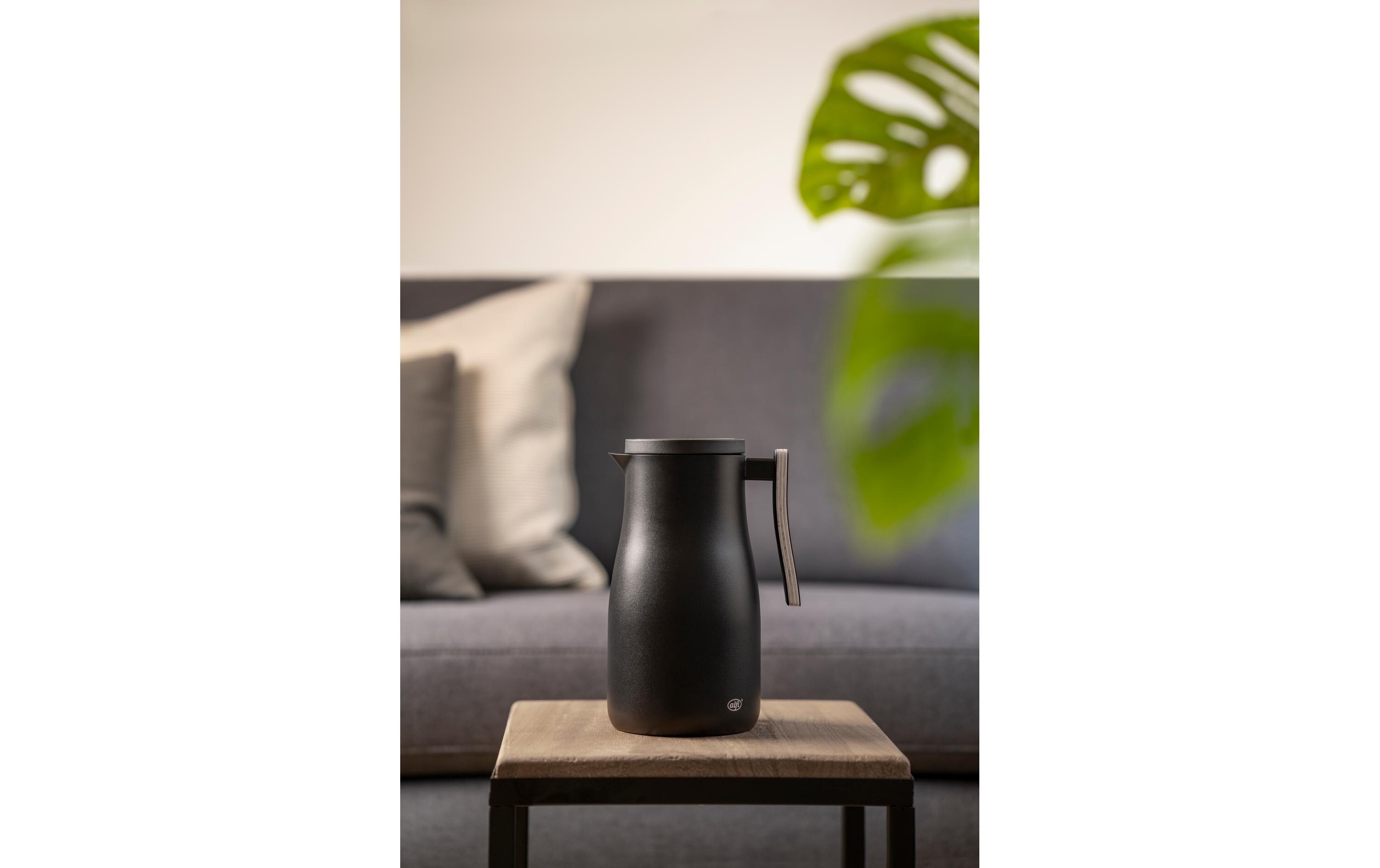 Thermoskanne Studio Allure 1000 ml, Schwarz MattKaraffe aus Edelstahl