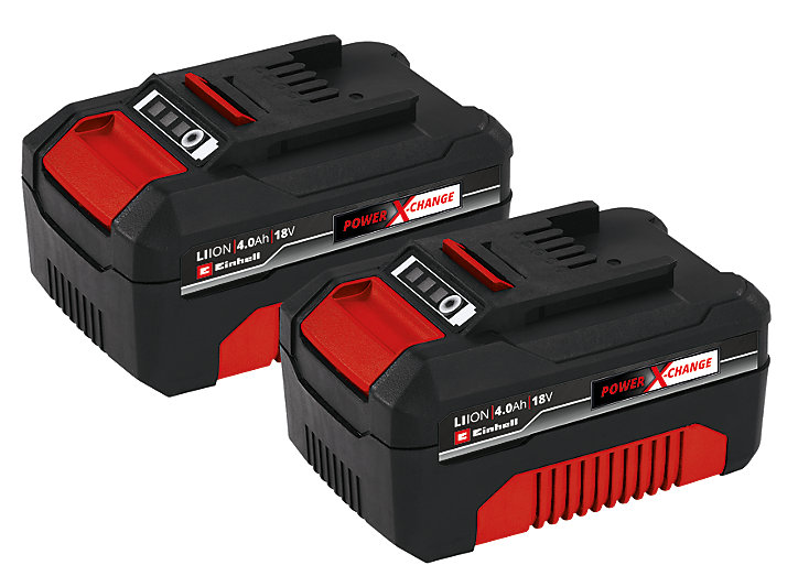 Lot de 2 batteries Einhell Power X-Change 18V - 4,0Ah