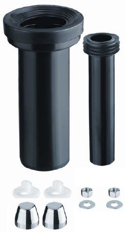 Mueller Wandcloset aansluitset 90-110 300mm