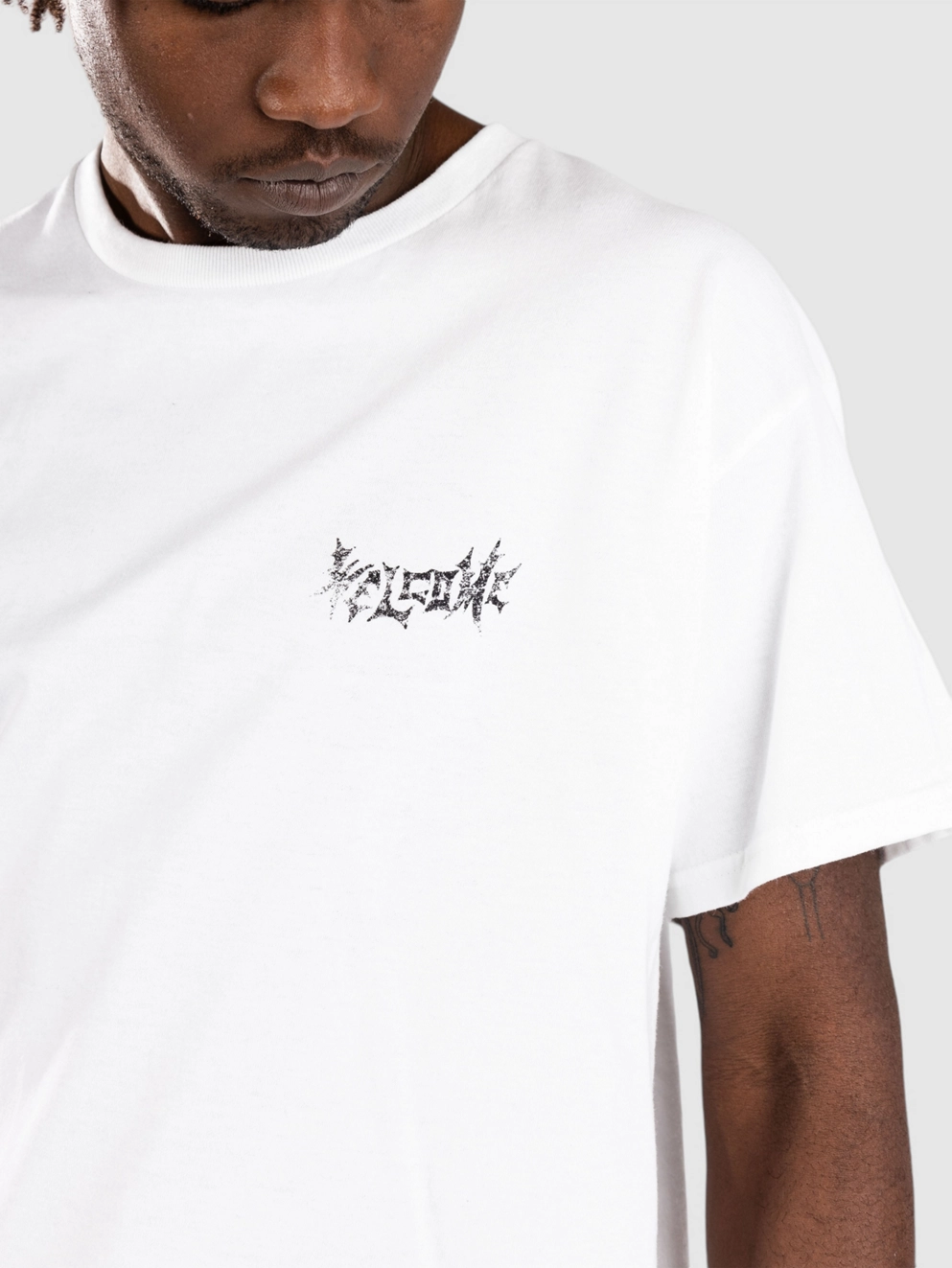 Welcome Distress Vamp T-Shirt white