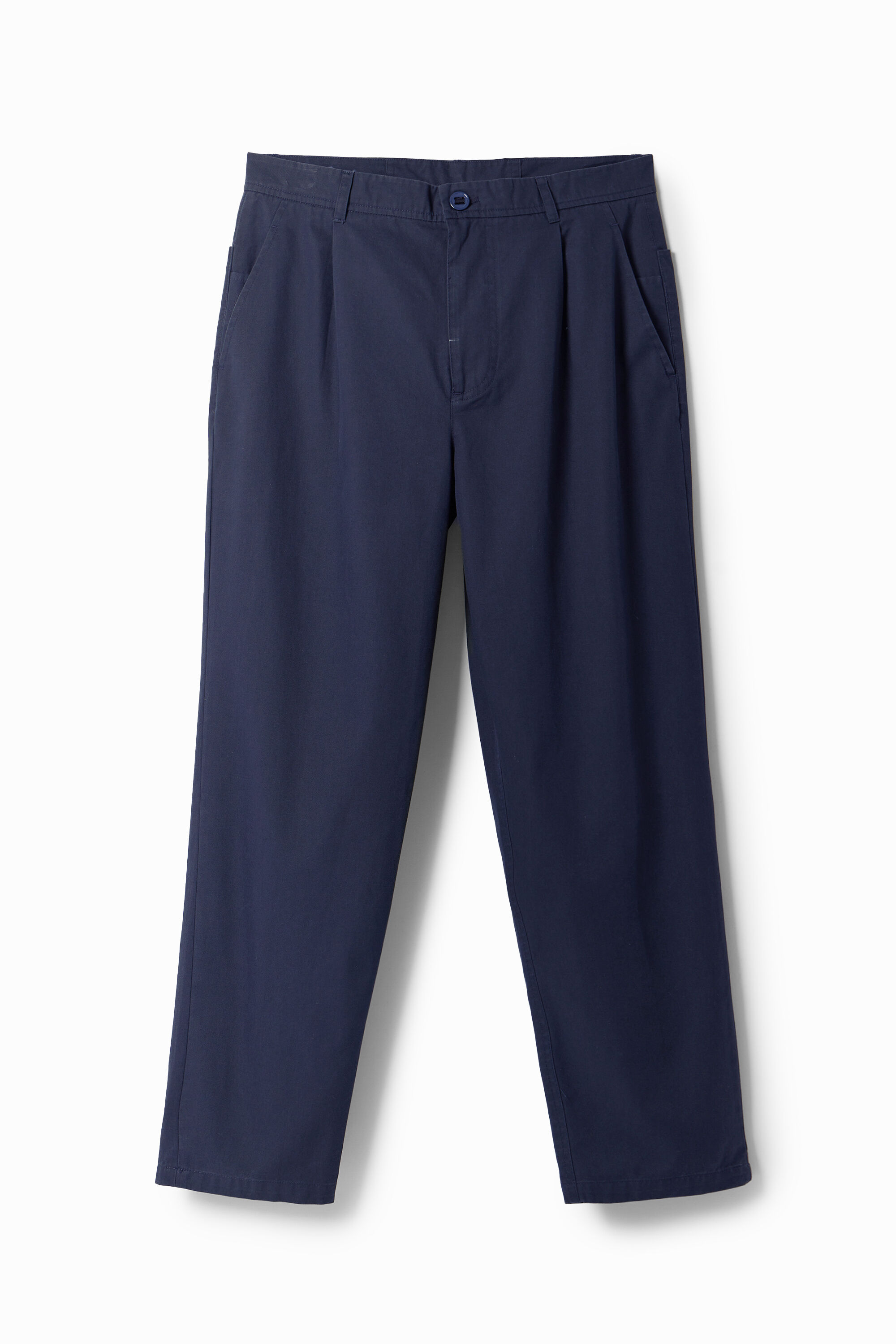 Calça chino afunilada