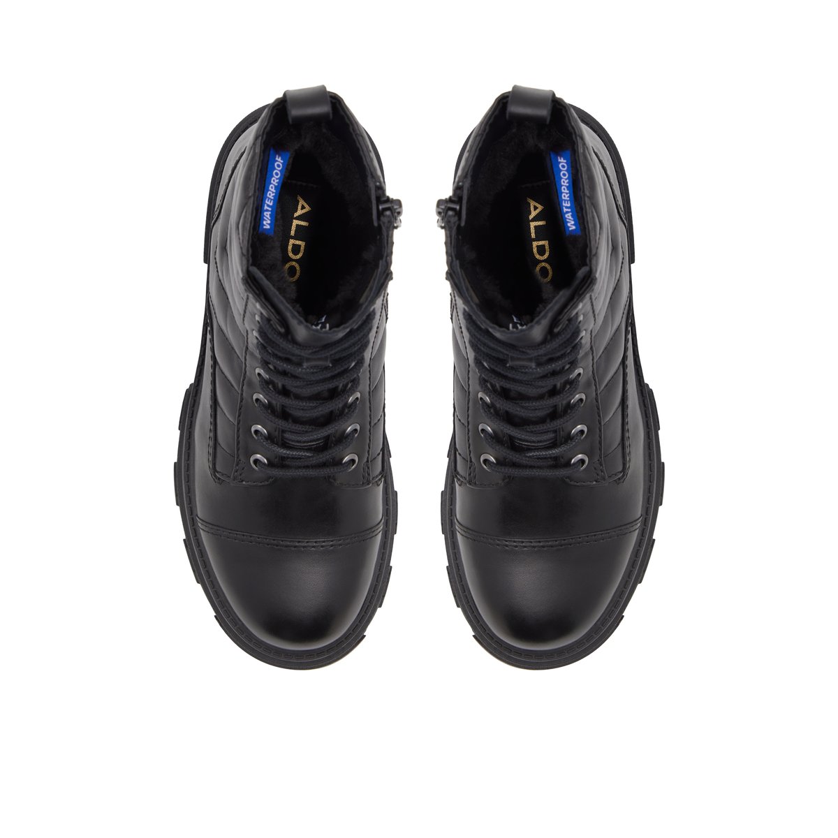 ALDO-Montrosee_l-Bottines de combat d'hiver - Semelle tracteur - Noir