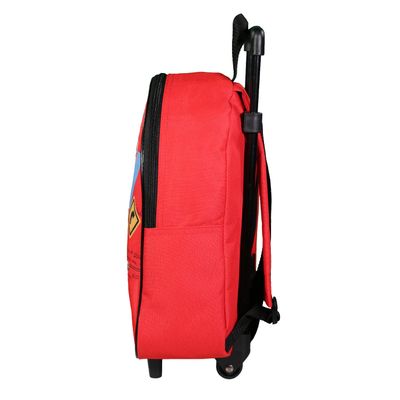 Sac maternelle à roulettes Cars - 1 compartiment - 10L - rouge - Bagtrotter