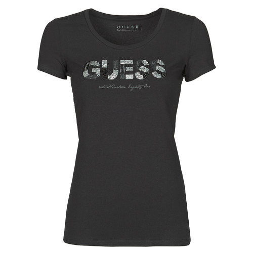 Guess - SS RN MARTINA TEE - Noir