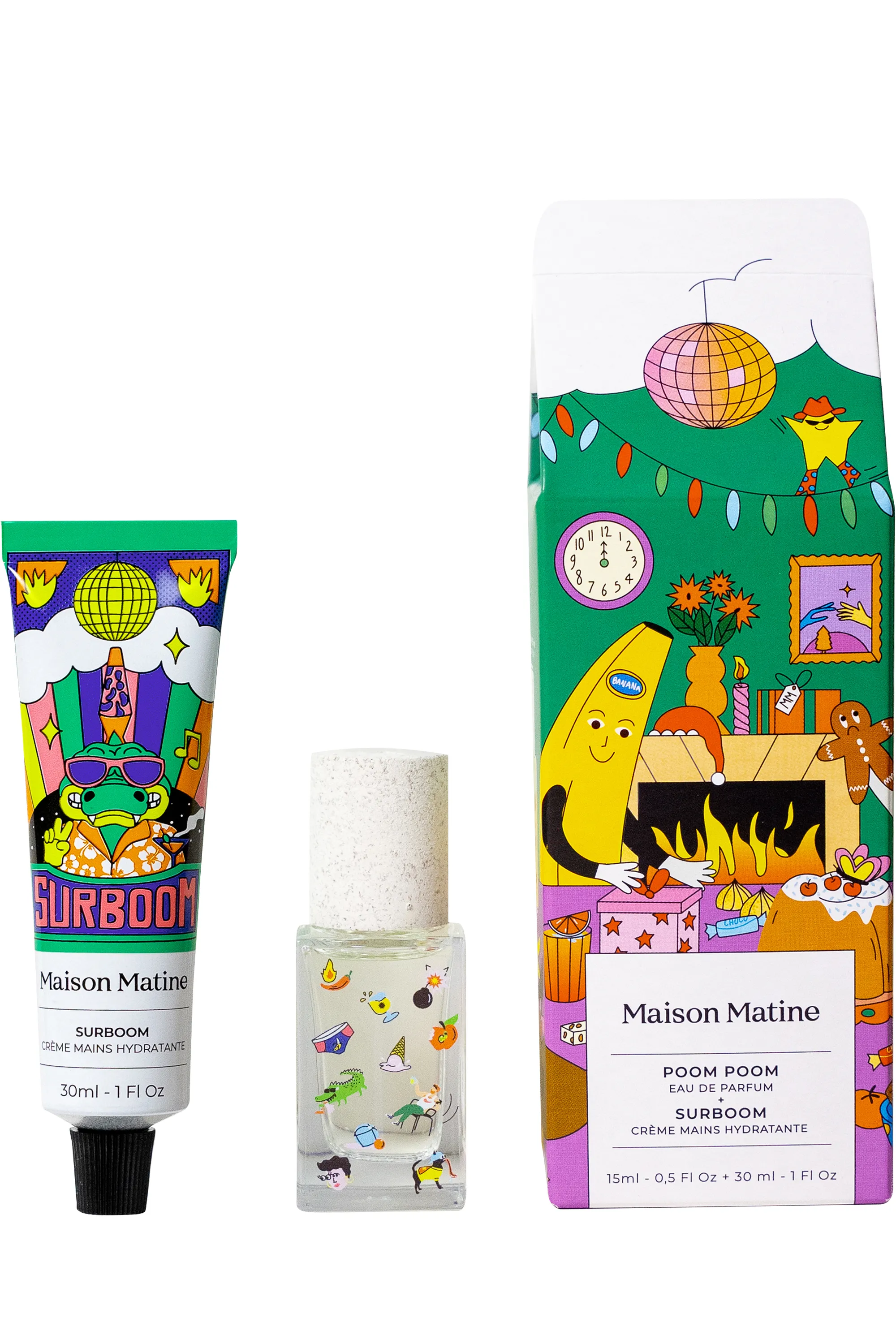 Maison Matine Coffret parfum & crème mains Poom Poom