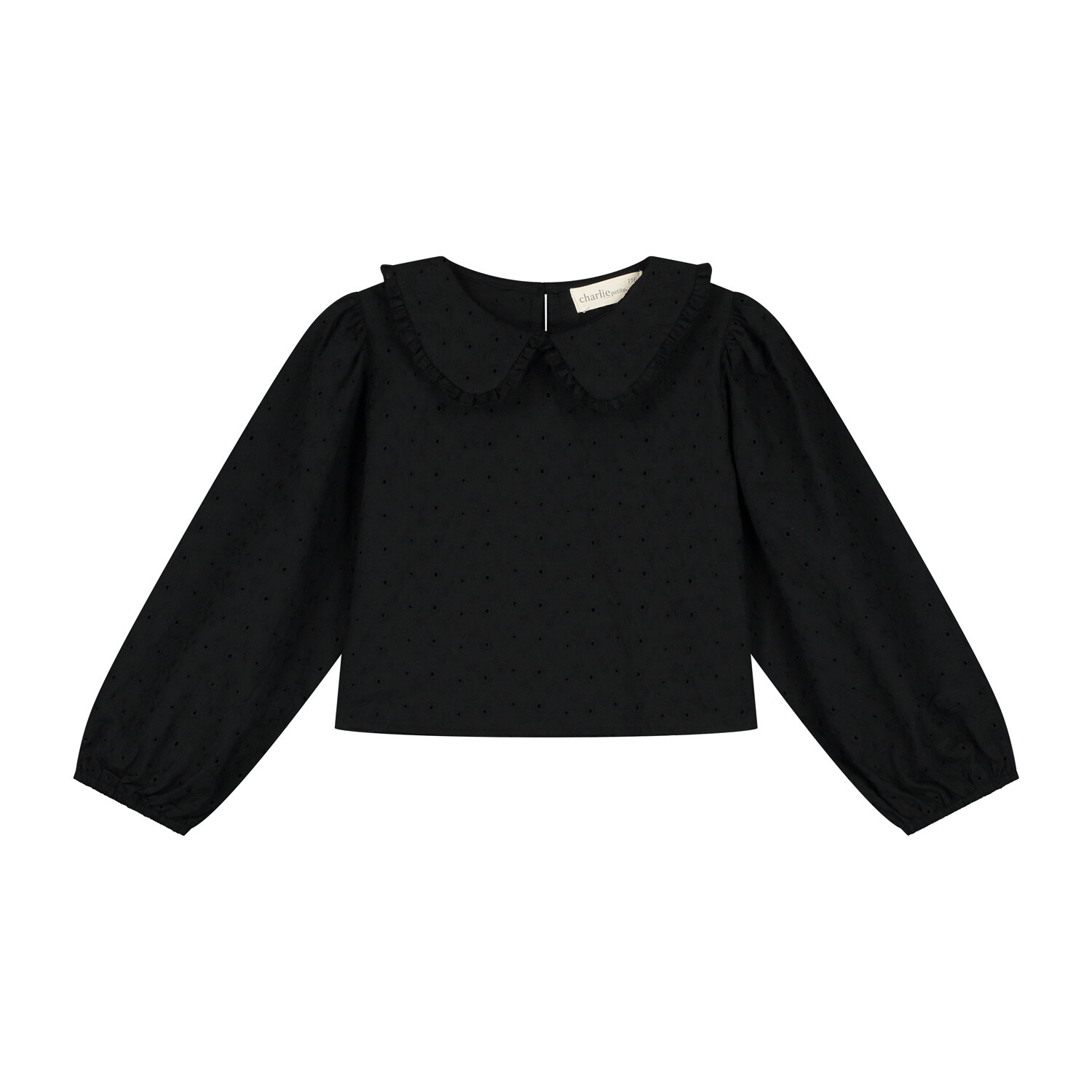 Charlie Petite | Nila Blouse | Black
