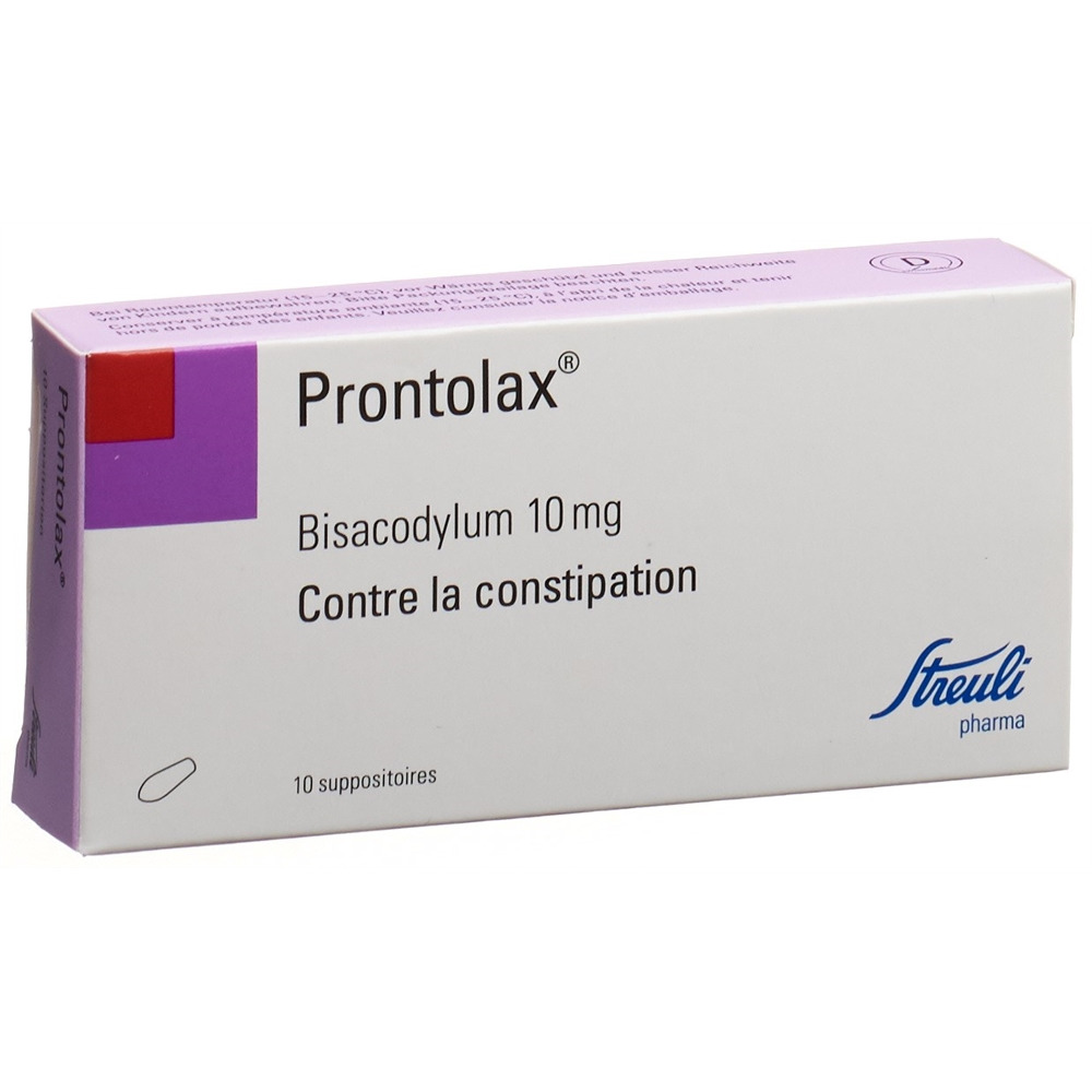 PRONTOLAX Supp 10 mg Blist 10 Stk<br>10 Stück, Blister, Zäpfchen