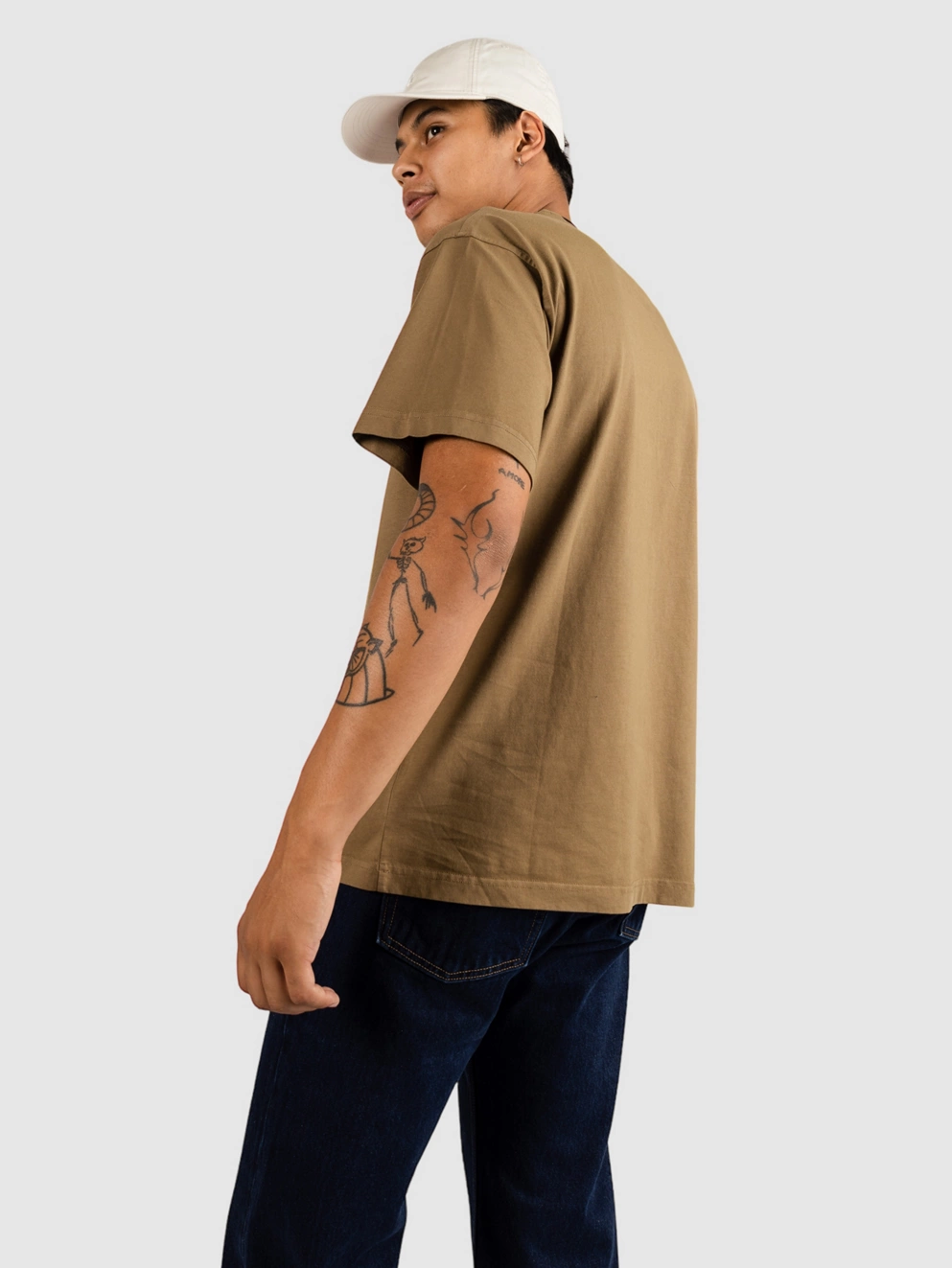 Welcome Shell Garment-Dyed T-Shirt stone