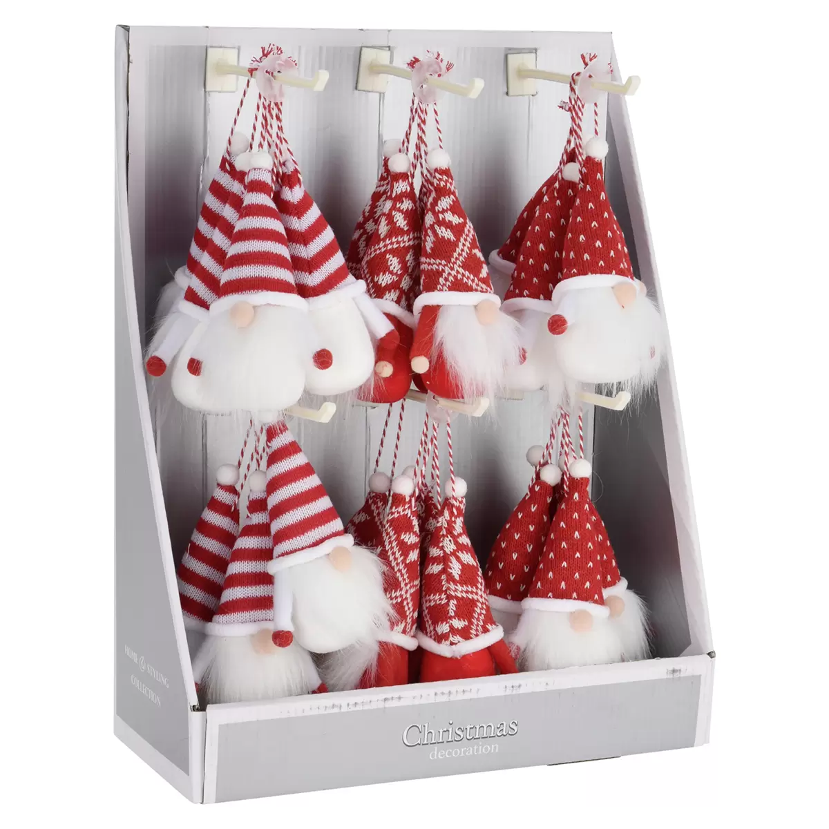 Hängedeko Santa rot,weiss