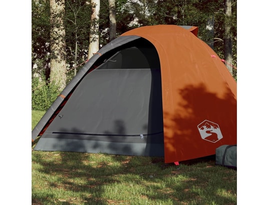 VIDAXL - Pack camping Tente de camping 4 personnes 267x272x145 cm taffetas 185t