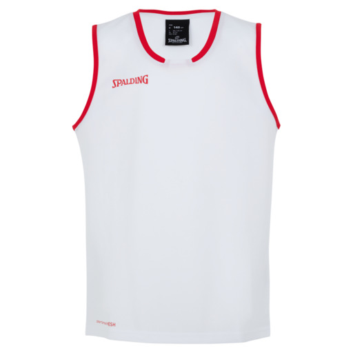 Regata Spalding Branca/Vermelha