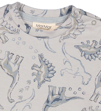 MarMar Bluse - Seil - Dinosaurs