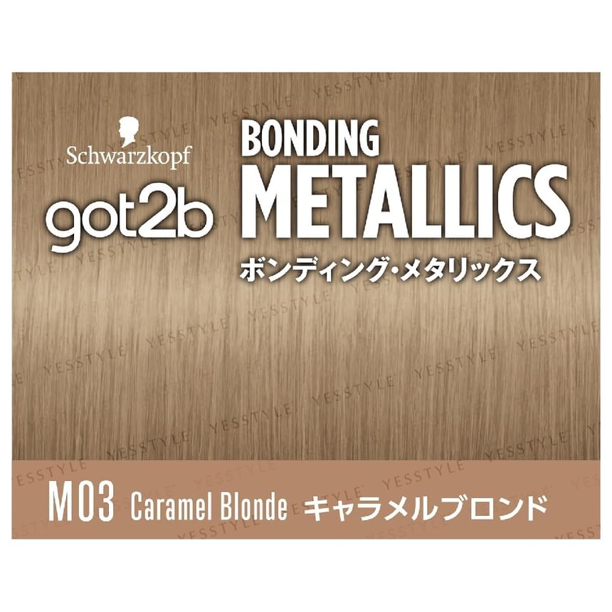 Schwarzkopf - got2b Bonding Metallics Haarkleur