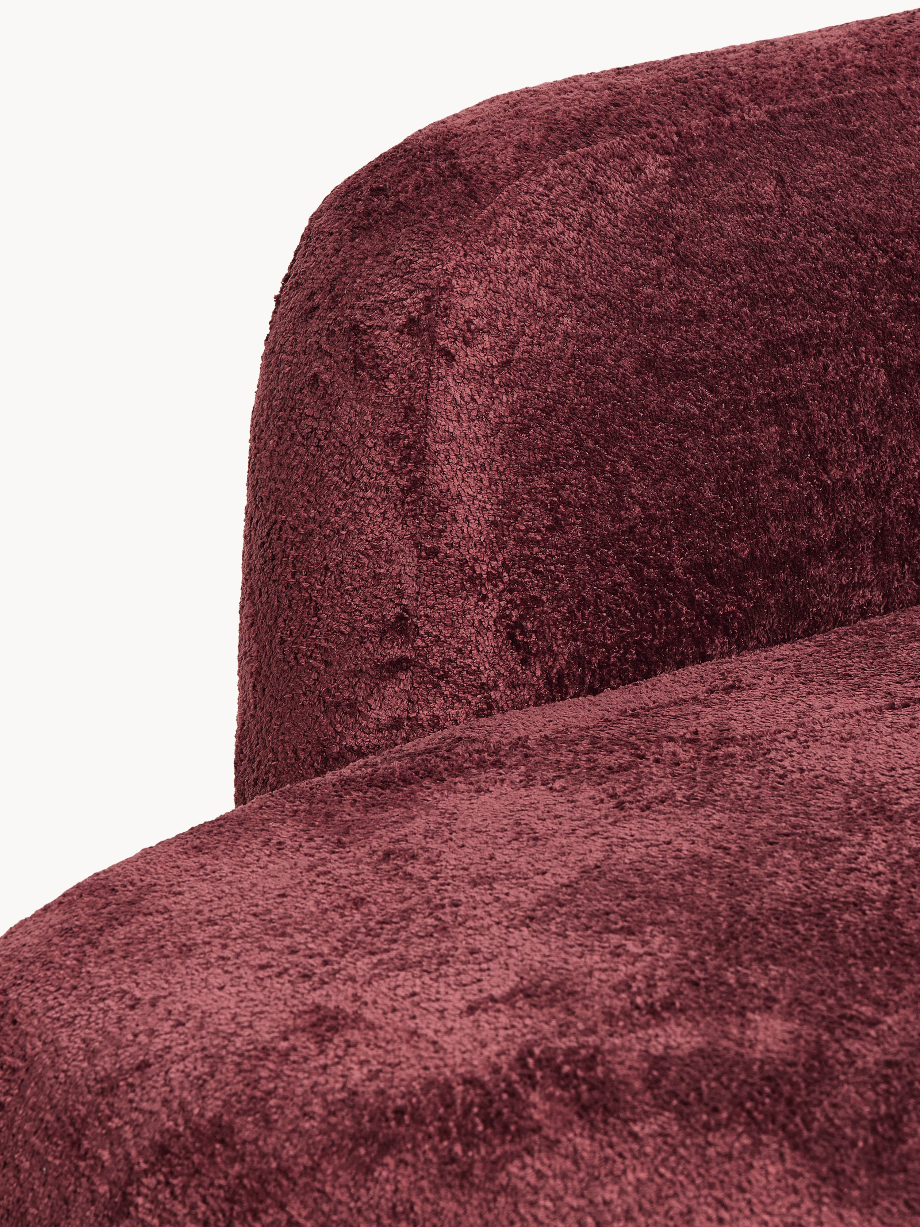 Teddy bouclé bank Wolke (2-zits) met chaise longue