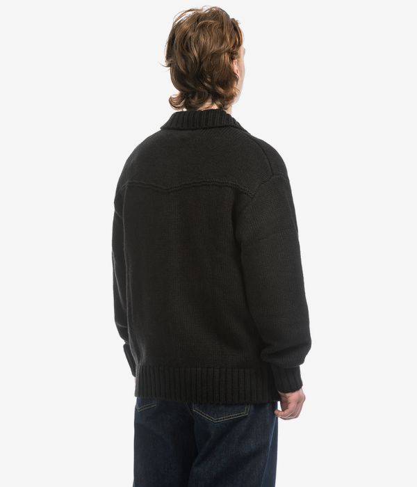 Carhartt WIP Santa Fe Strickjacke (gauge black)