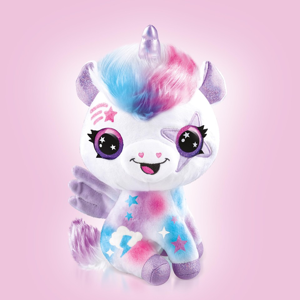 Airbrush Plush - Enhjørning Lyser i Mørke
