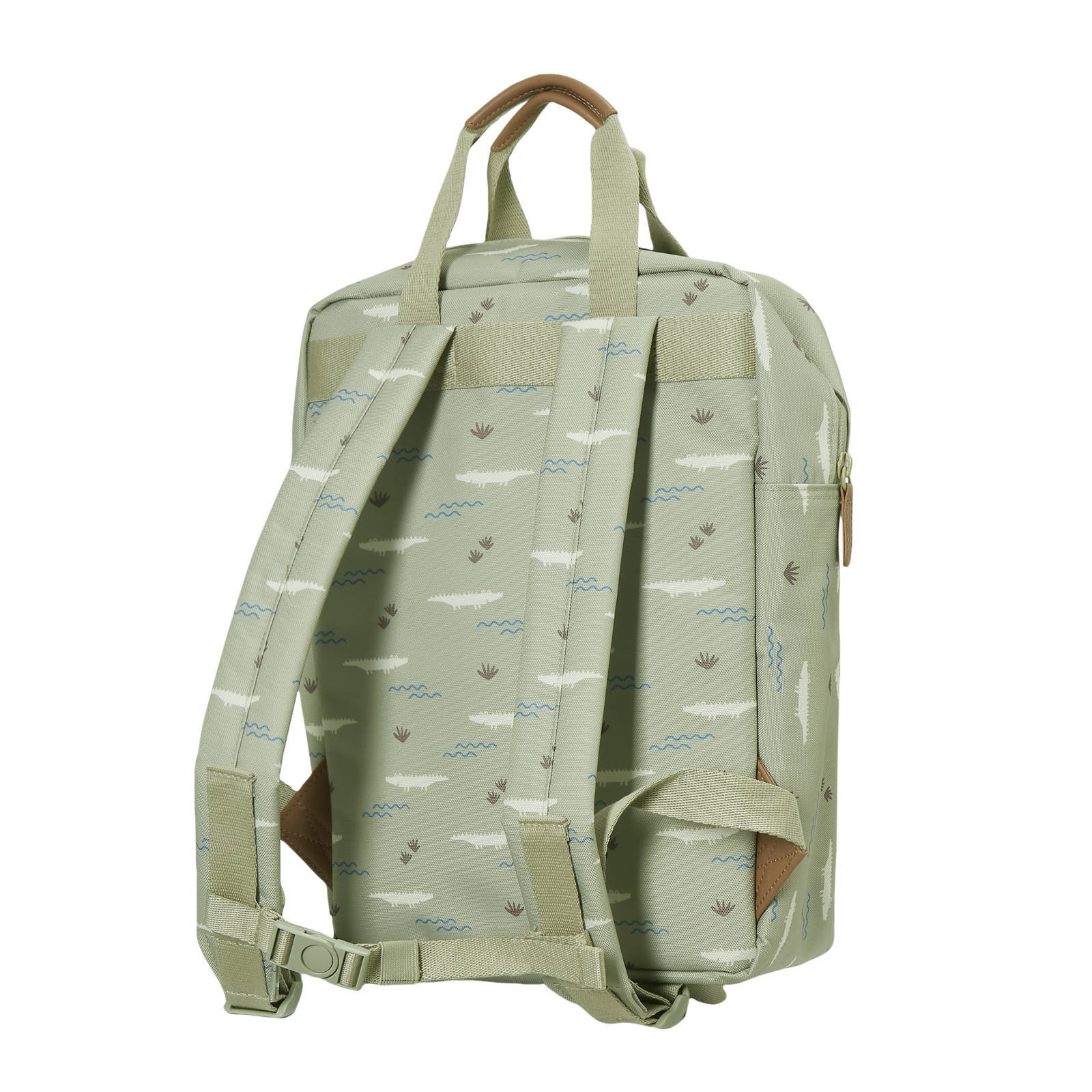 Fresk rugzak Crocodile Large groen