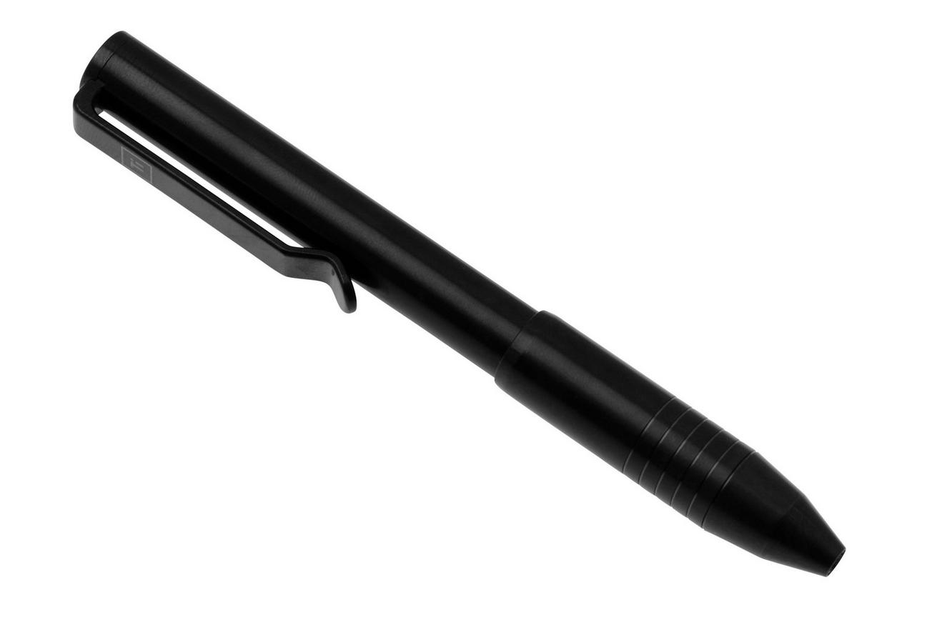 Big Idea Design Ti Pocket Pro Pen TI-PP-BK Antique Black Titanium, auto adjusting everyday carry pen