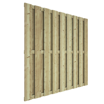 Schutting Royal grenen hout 180 x 180 cm 17 planks
