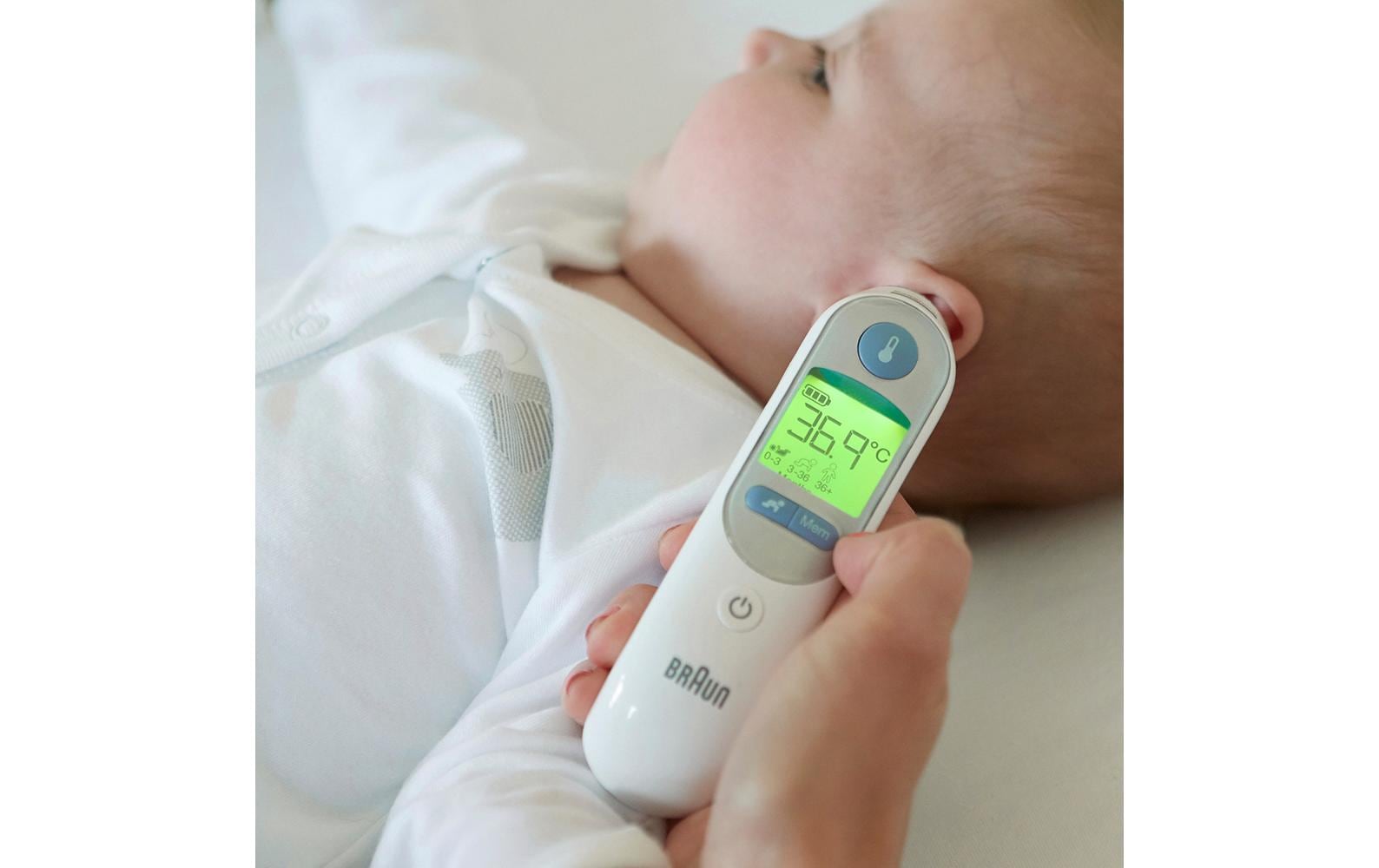 Infrarot-Fieberthermometer ThermoScan 7 IRT 6520WEInfrarot-Ohrthermometer