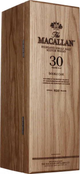 THE MACALLAN 30 YEARS DOUBLE CASK 70CL