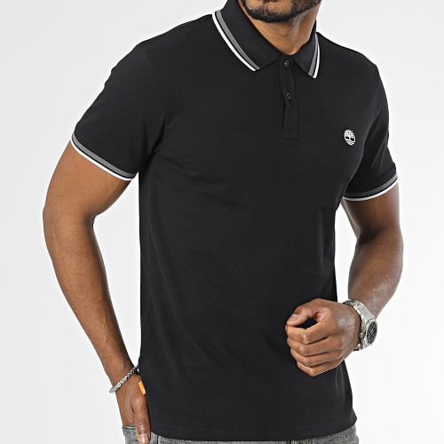 Polo A Manches Courtes Millers River A26MS Noir