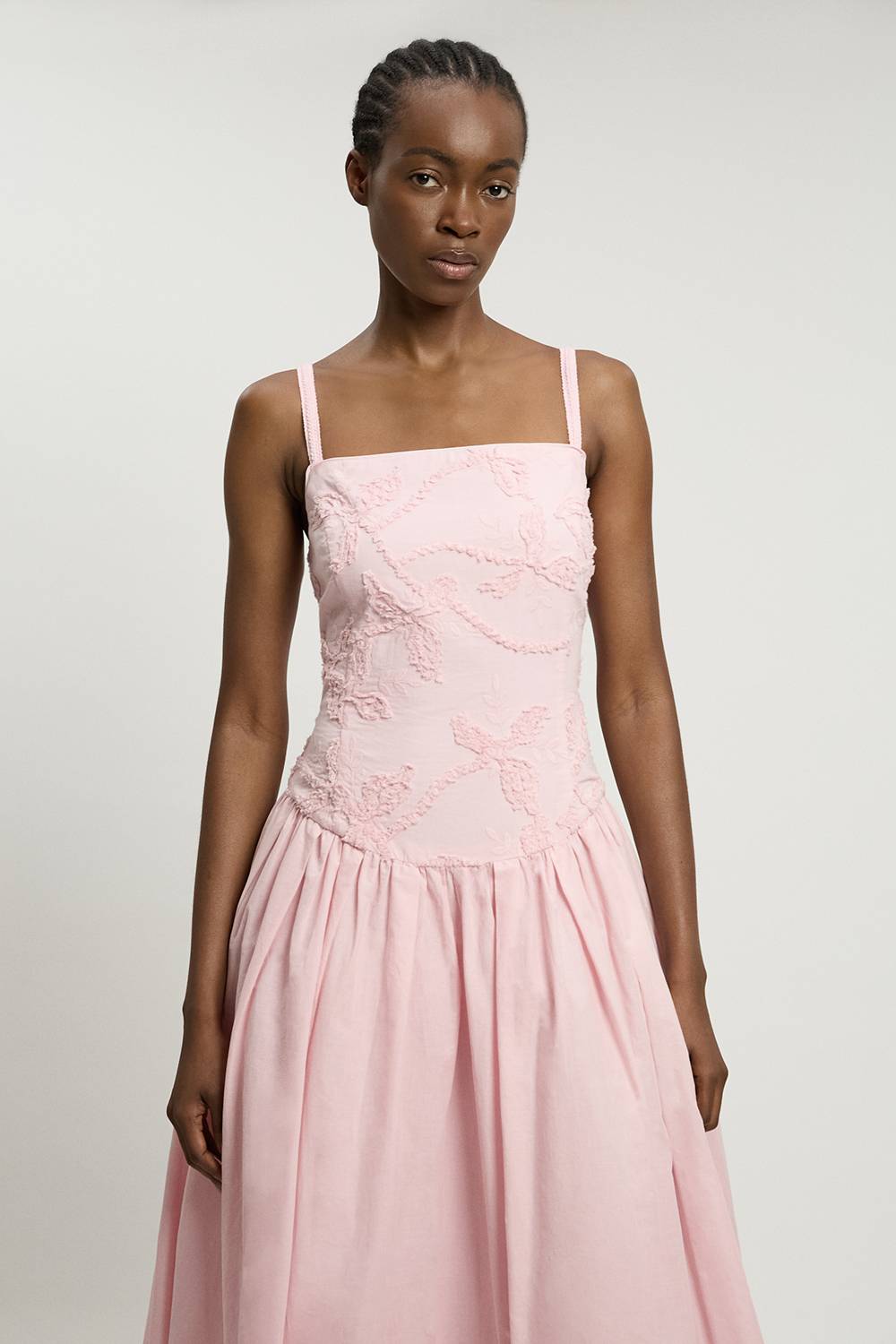 KarenMillen Robe Midi Tissée À Motif Floral Texturé