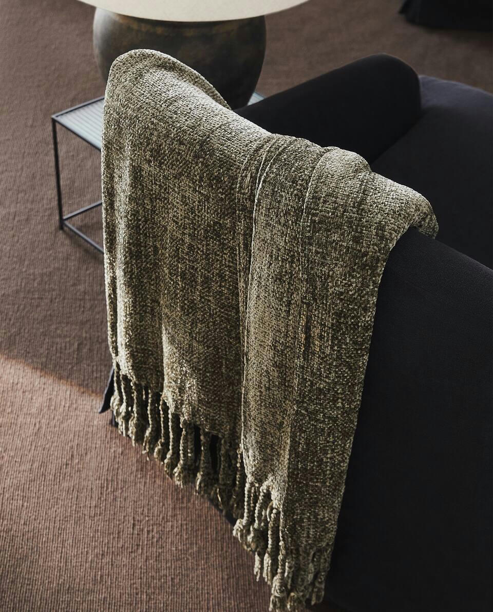 COBERTOR DE CHENILLE GROSSO