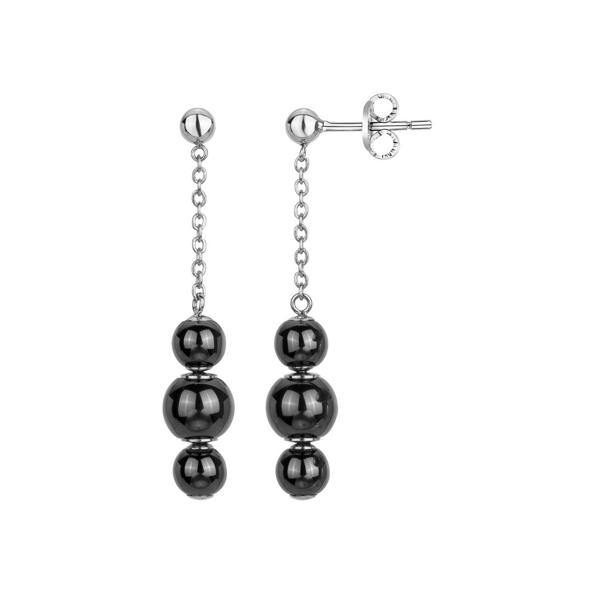 Boucles d'oreilles pendantes en Acier 316L