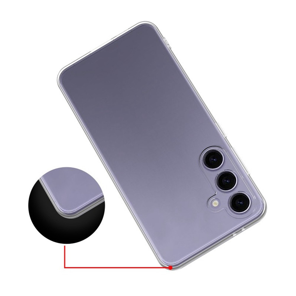 Samsung Galaxy A17 Gummi Case Ultra Thin Hülle mit Kameraschutz - Transparent