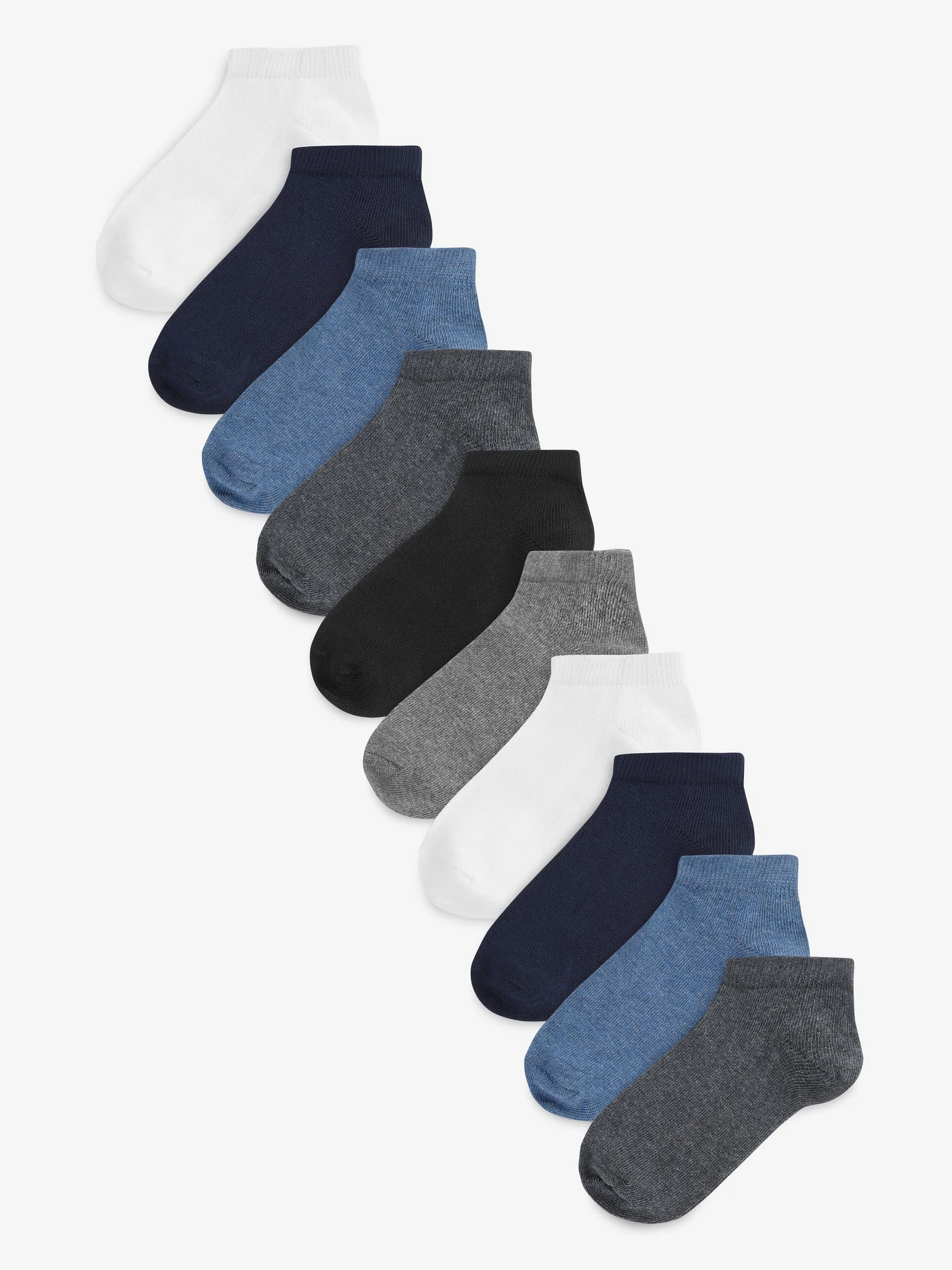 Multi - Verpakking van 10 paar sneakersokken