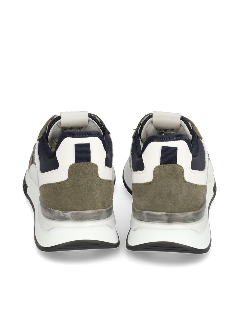 Lederkombi Sneaker
