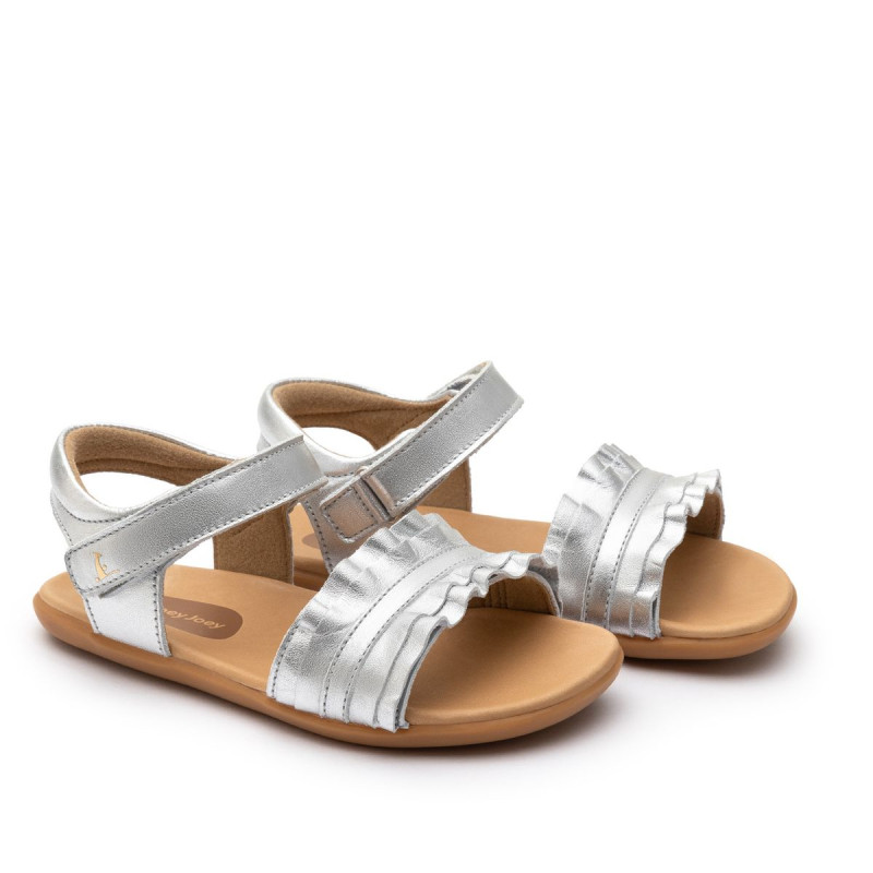 Tip Toey Joey Tip Toey Joey Kidos Ruffle Sterling Silver