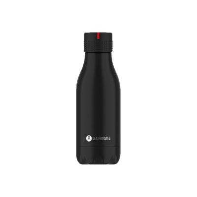Les Artistes Paris - Gourde Bouteille isotherme 280 ml - noir - acier inoxydable
